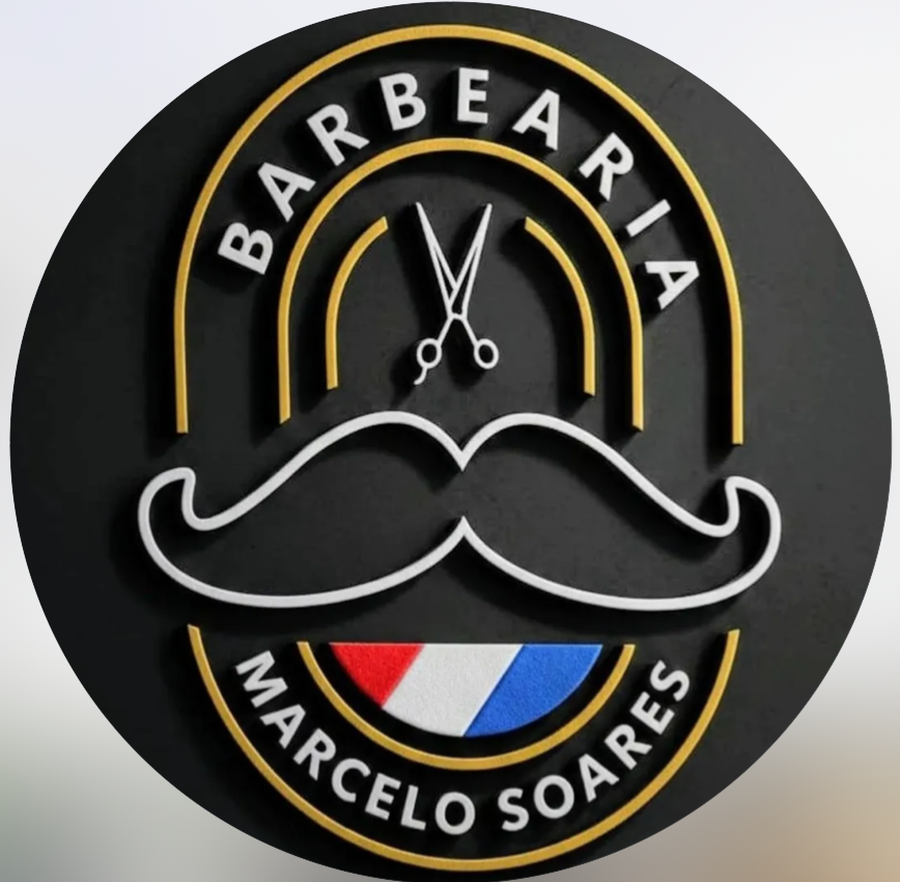 Logo Barbearia Marcelo Soares